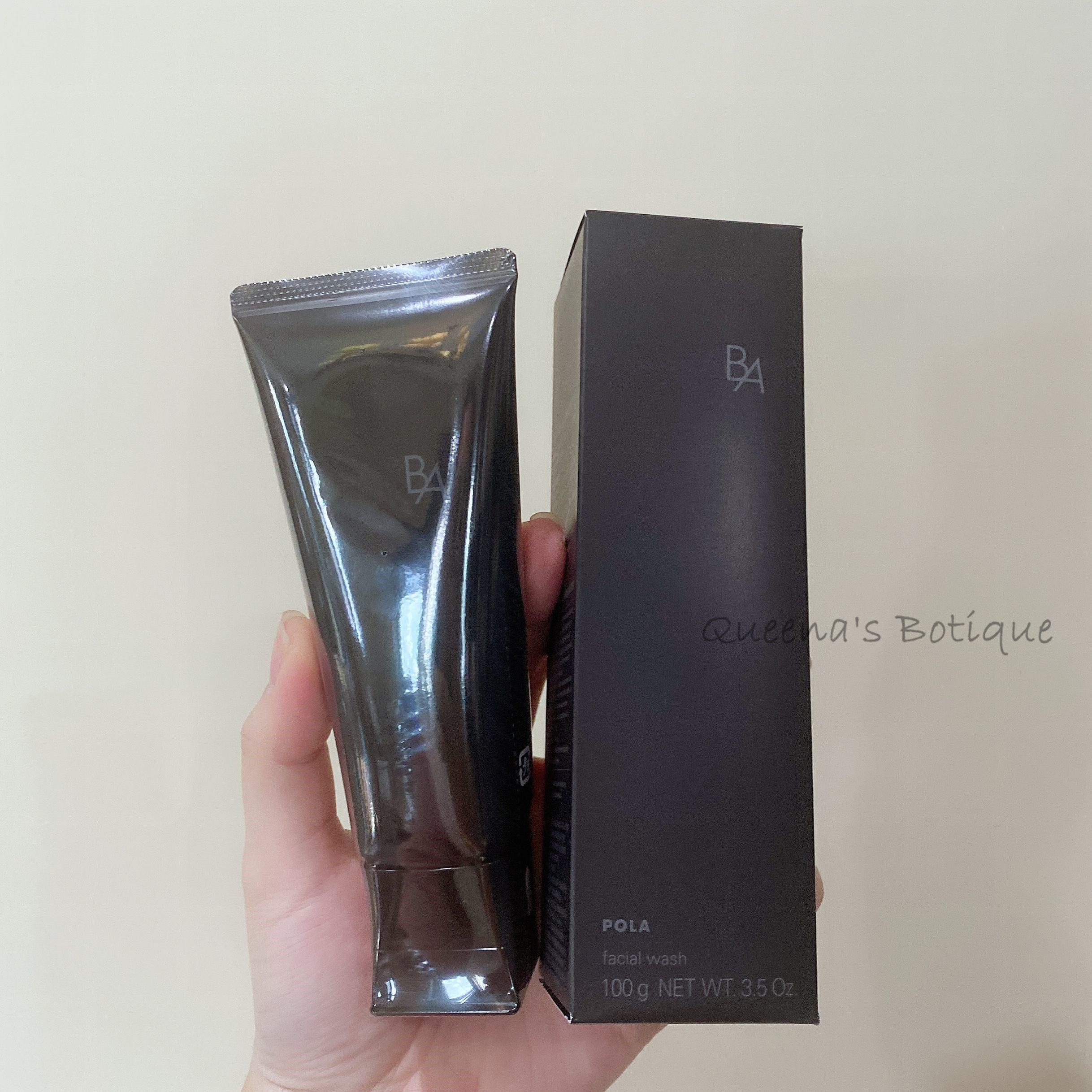 现货折扣pola宝丽洗面奶新款温和不紧绷黑ba赋颜晨光洁面乳抗糖化