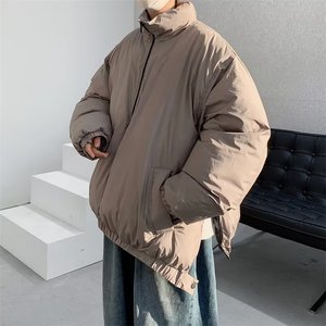 V1448-P88 服冬季面包服情侣袄外套高街美式纯色衣潮牌ins图片