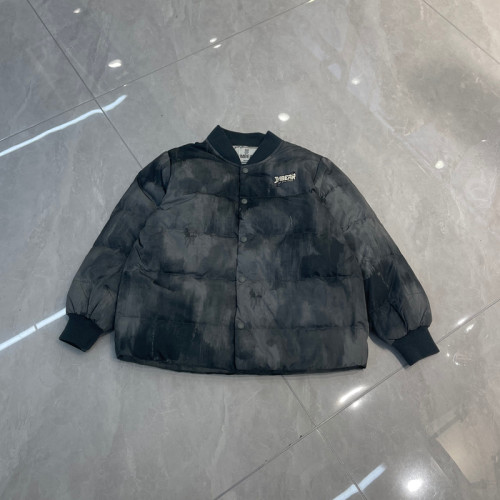 杰米熊短款立领保暖羽绒服