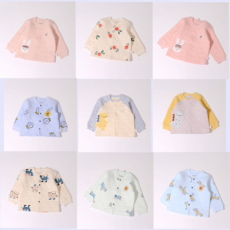 璐璇三保暖空气棉秋冬开身上衣