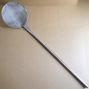 商用20目不锈钢漏勺笊篱大号捞面勺超细油篦子油抄子打油沫过滤网