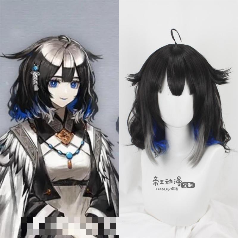 cosplay明日方舟假发耶拉米莎图片