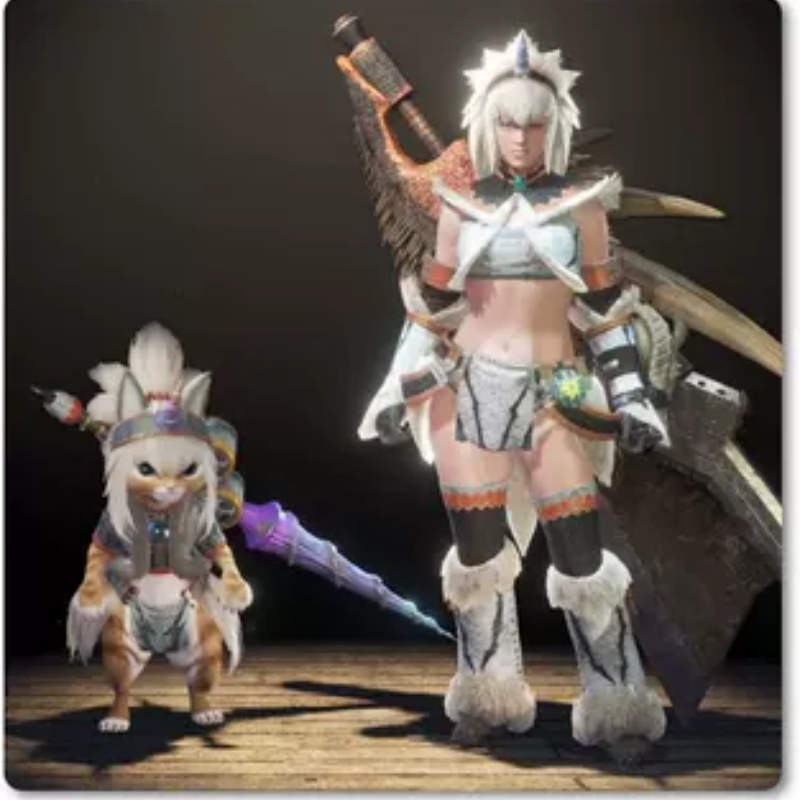 怪物猎人特殊迅龙假毛反翘定制