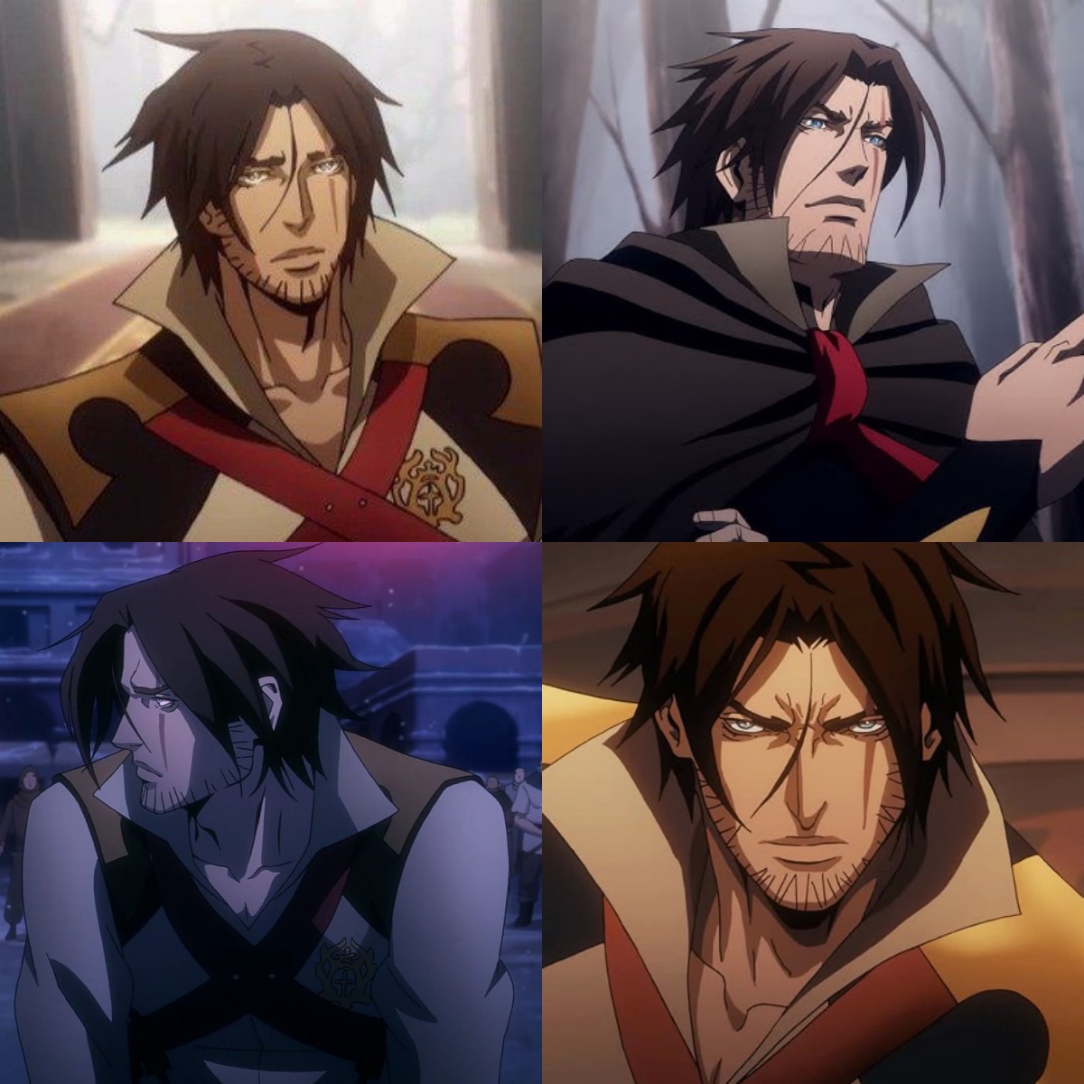 恶魔城特雷弗贝尔蒙特假发