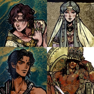 帝王动漫 苏丹的游戏 法尔达克 阿尔图 鲁梅拉 cos假发定制