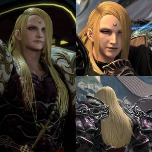 帝王动漫 芝诺斯 芝诺肥 最终幻想FF14 cos假发 cosplay角色扮演