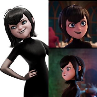 帝王 梅菲斯 cos假发 精灵旅社 cosplay毛娘造型 女款短发 定制