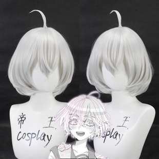 帝王Cosplay假发东京卍复仇者重生之道cos瓦城千咒短发定制假毛