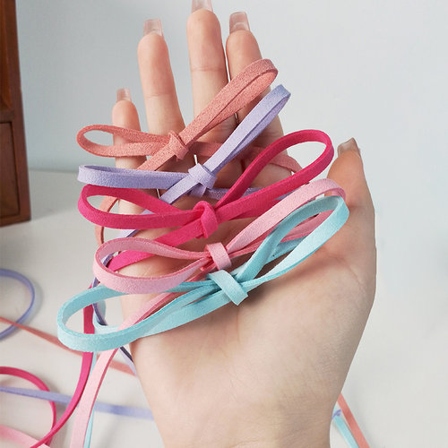5毫米韩国绒鹿皮绒带手工diy材料