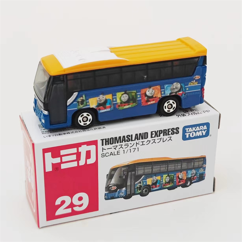 TOMICA/多美卡合金小汽车日版29号托马斯巴士模型收藏摆件玩具车