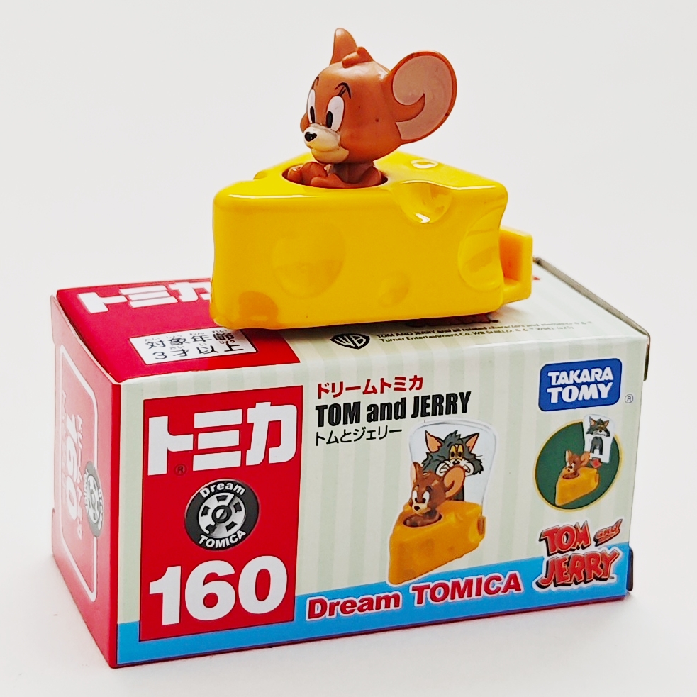 TOMICA/多美卡合金小汽车联名款日版猫和老鼠奶酪车玩具车收藏