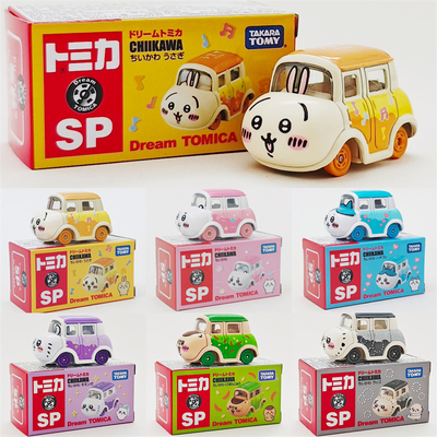 TOMICA/多美卡合金小汽车联名款吉伊卡哇CHIIKAWA乌萨奇玩具车