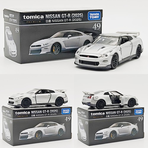 TOMICA/多美卡合金小汽车黑盒49号日产GT-R(2025)模型收藏车模