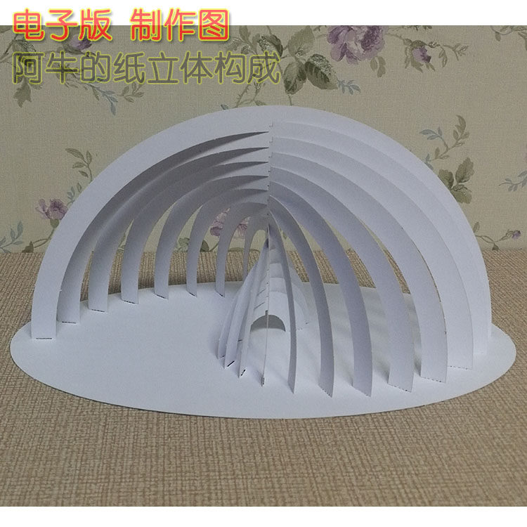 小学幼儿园立体纸艺手工模型作业教师基本功比赛指导教程立构作品