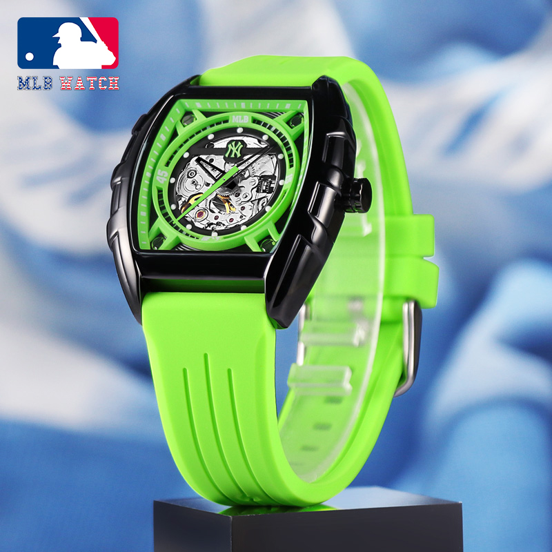 NY621美职棒时尚夜光机械腕表