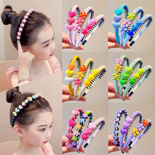 儿童碎发神器摩亚杰卡发箍