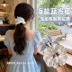 奶fufu波点大肠发圈女头绳日系温柔风皮筋扎头发丸子头马尾橡皮圈