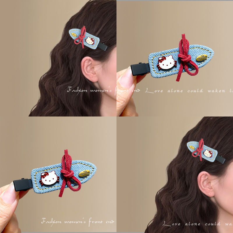 【2025新款】蝴蝶Kitty猫咪发卡