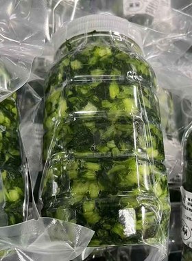 绿色腌制新鲜雪菜青雪里蕻辣菜下饭菜无色素防腐剂农村腌渍嫩辣菜
