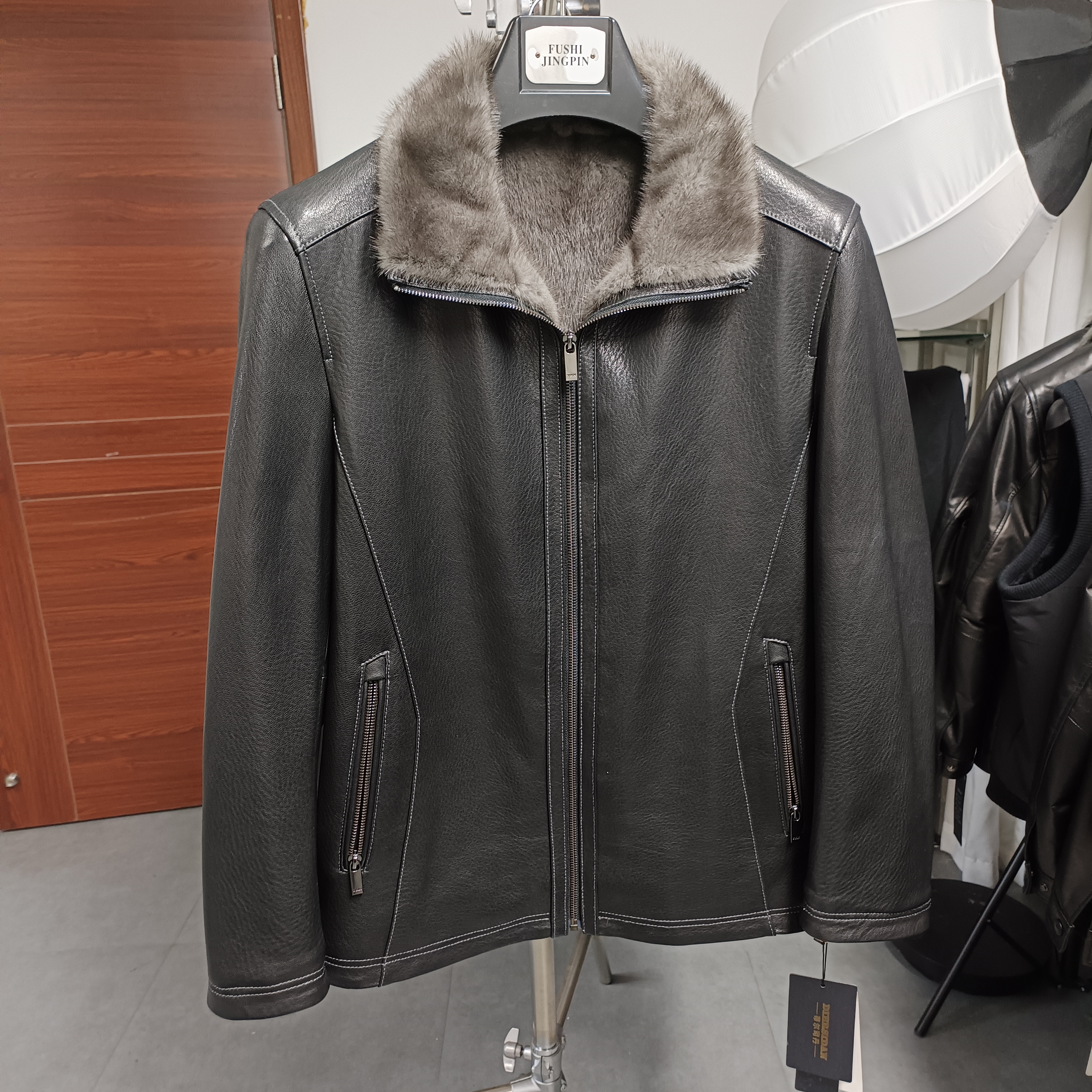 海宁真皮皮衣年末清仓捡漏