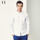 质感白衬衫 鲁泰纯棉男士 Oxford牛津纺长袖 商务休闲全棉牛津布衬衣