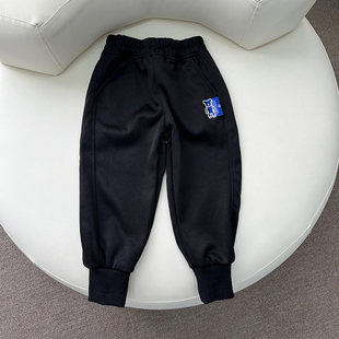 黑色运动裤 110男孩春秋款 处理90 断码