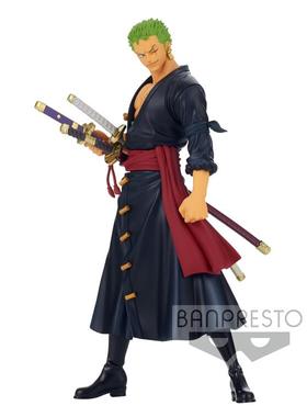 万代眼镜厂海贼王航海王DXF索隆2.0和之国组立景品手办 17758