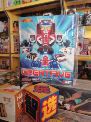 Action Toys MIGHTY DEFORMED 光战队五工斗士号 GREATFIVE