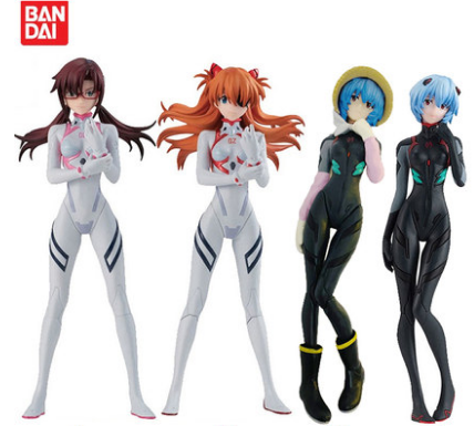 万代新世纪福音战士3EVA剧场版明日香凌波丽真希波扭蛋