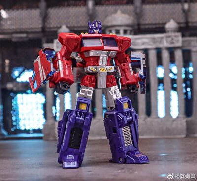 变形玩具JD-01擎天op柱子经典1.0小比例ko黄油小柱子汽车机器人
