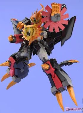 正版  万代食玩 SMP 始源勇者王 GGGG 拼装模型