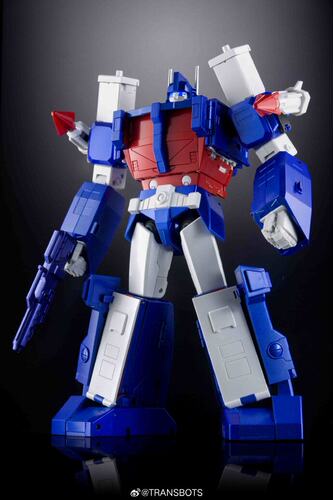 X社 MX-22M 通二哥 金属配色  MP比例 变形玩具TRANSBOTS MP比例