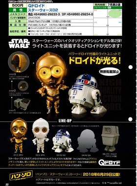 现货 万代 扭蛋 星球大战 公仔02 C3PO R2D2 机器人 发光组件