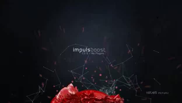 大气创意脉冲效果企业宣传logo演绎活动标题字幕展示AE模板