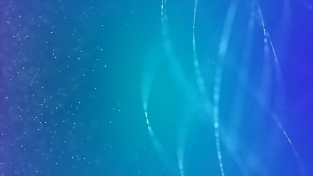 大气唯美淡蓝色粒子炫光动画循环舞台背景高清视频素材