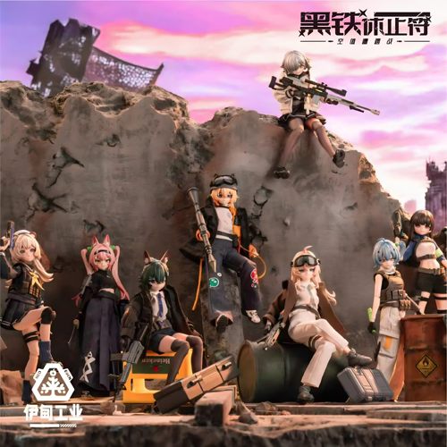 现货伊甸工业黑铁休止符BJD盲盒