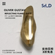 GUSTAV 丹麦 OLIVER REFLECTING FLAME 手工黄铜壁挂式 烛台摆件