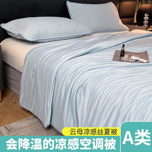 紫罗兰云母凉感丝夏被