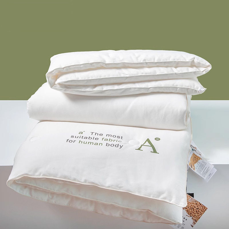 紫罗兰A类全棉大豆纤维四季被纯棉抗菌被褥单双人加厚保暖冬被,床上用品,化纤被,淘宝优惠券,粉丝福利购,淘宝优惠卷