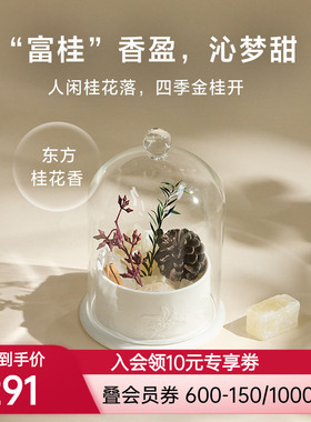 爱慕纽格芙金桂香逢陶瓷晶石香薰NG60136