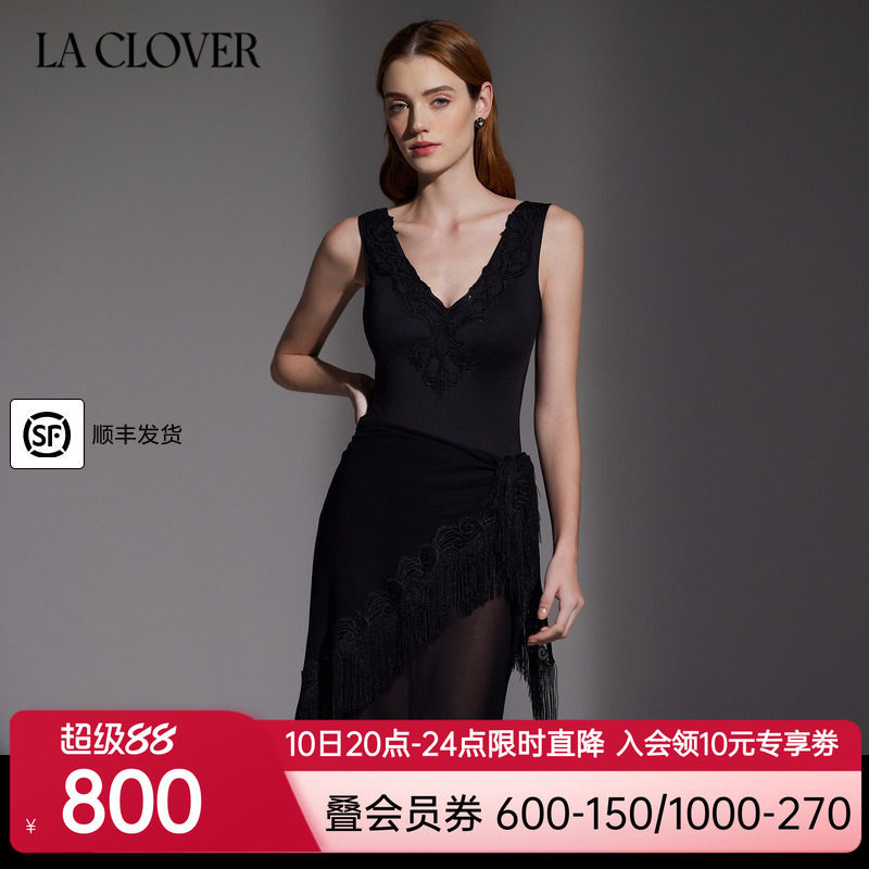 兰卡文海岛漫游系列连体泳衣V领性感LC68XP1