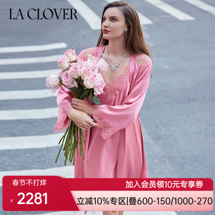 【25秋冬】兰卡文(LA CLOVER)萌动初心系列性感睡袍LC48YX1