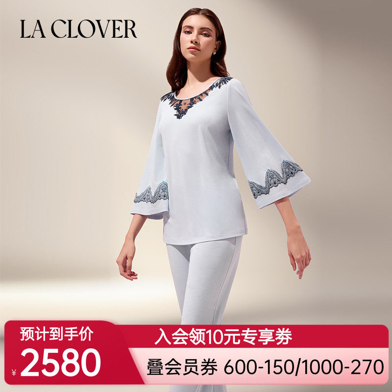 【新品夏】兰卡文(LA CLOVER)秘语玫瑰系列套头分身套装LC46YB1