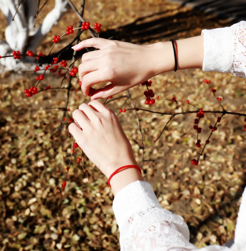 HANDMADE ORIGINAL NATAL YEAR NINE TIMES VAJRA KNOT RED ROPE BRACELET COUPLE HANDMADE SIMPLE COUPLE GIRLFRIEND GIFTS