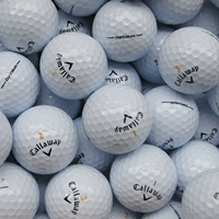 Callaway Carraway Second -Hand Golf Ball 90 % новый и 2 этажа, заканчивая игру недовольным