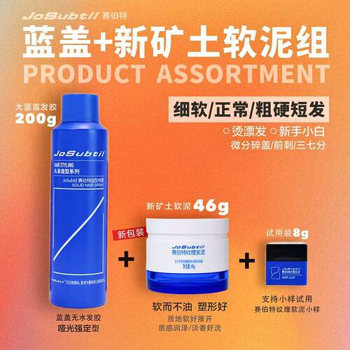 赛伯特造型套组自然哑光