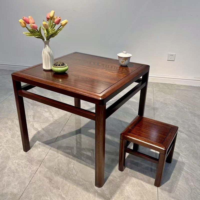 黑檀木餐桌阳台小茶桌矮方几边几四方桌子新中式休闲简约实木写字,住宅家具,红木餐桌,淘宝优惠券,粉丝福利购,淘宝优惠卷