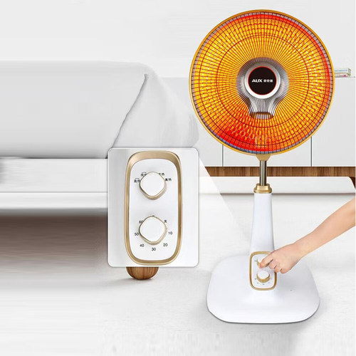 奥克斯取暖器立式家用节能暖烤火炉大号省电热扇暖气速热电小太阳