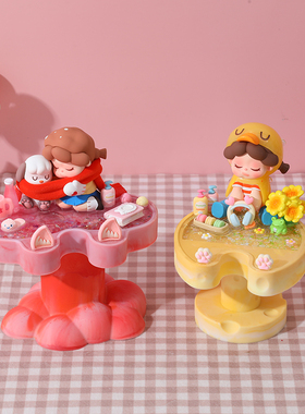 潮人坊 新款充电式流沙便携手机支架硅胶模具 DIY手工滴胶模具