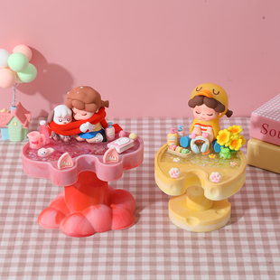 潮人坊 新款充电式流沙便携手机支架硅胶模具 DIY手工滴胶模具